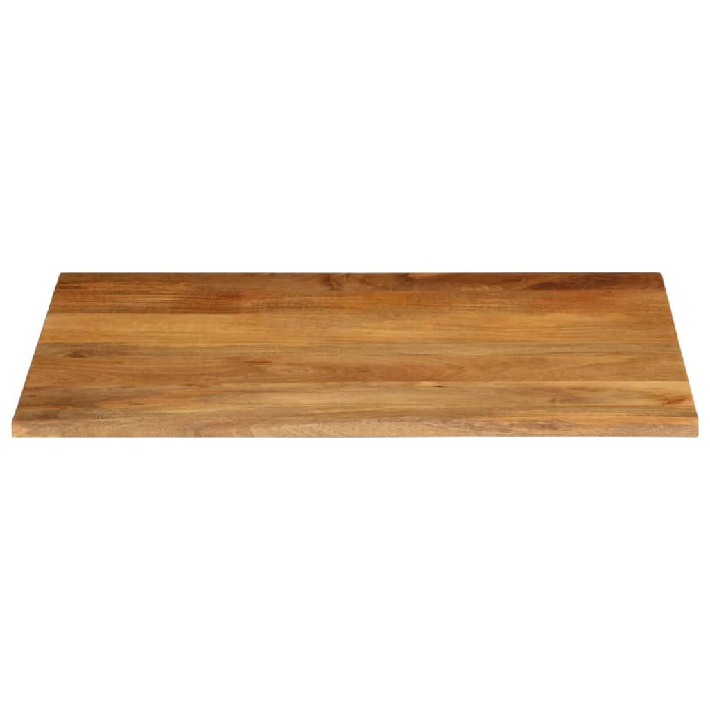 Blat De Masă Contur Organic 90X80X2,5 Cm Lemn Masiv De Mango