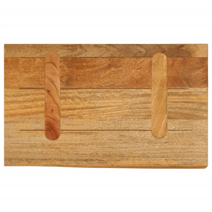 Blat De Masă Contur Organic 60X20X3,8 Cm Lemn Masiv De Mango