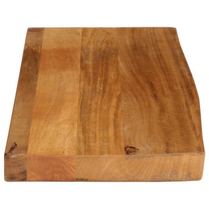 Blat De Masă Contur Organic 80X30X3,8 Cm Lemn Masiv De Mango