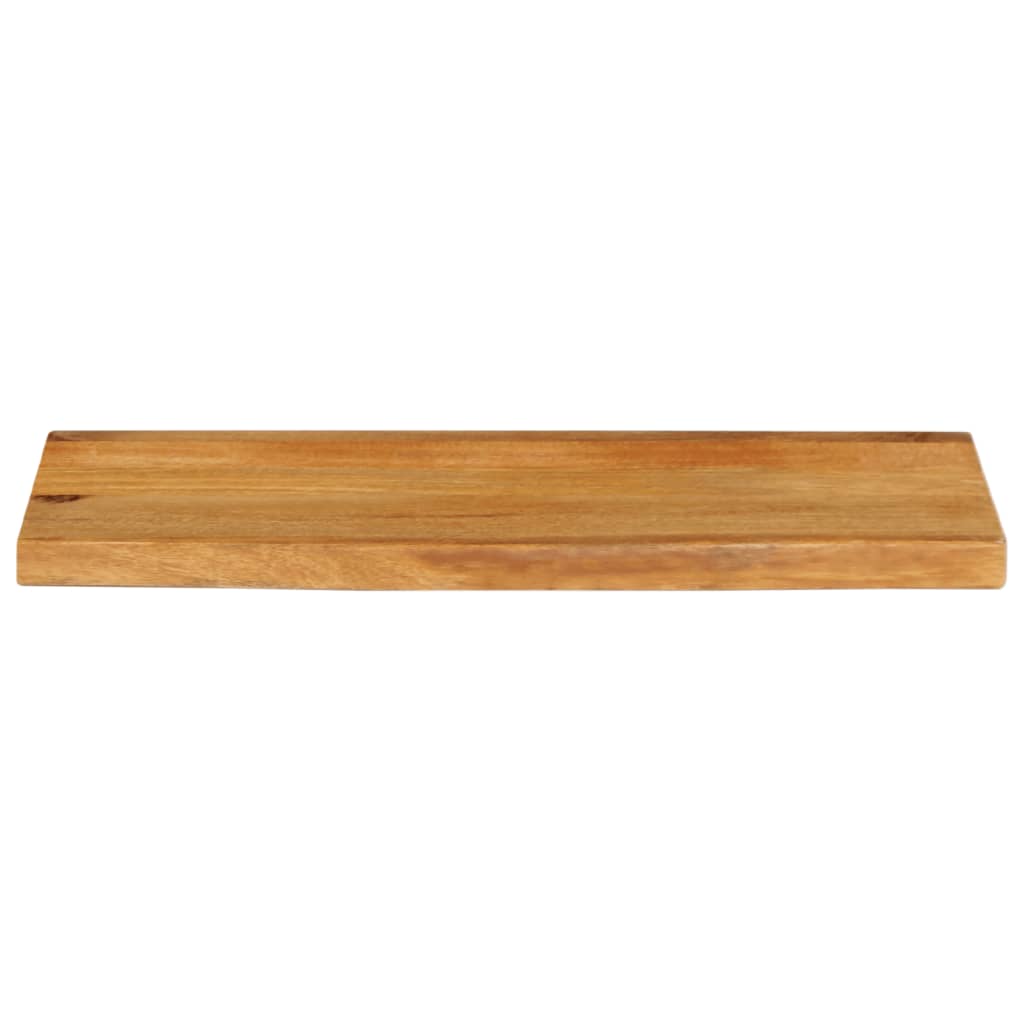 Blat De Masă Contur Organic 90X30X3,8 Cm Lemn Masiv De Mango