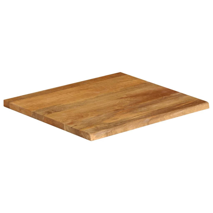 Blat De Masă Contur Organic 40X40X3,8 Cm Lemn Masiv De Mango