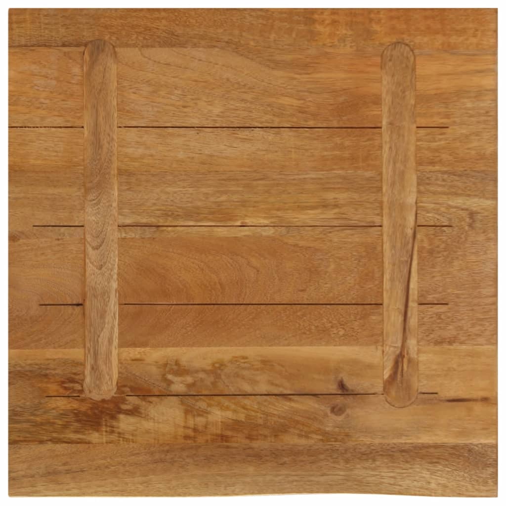 Blat De Masă Contur Organic 40X40X3,8 Cm Lemn Masiv De Mango