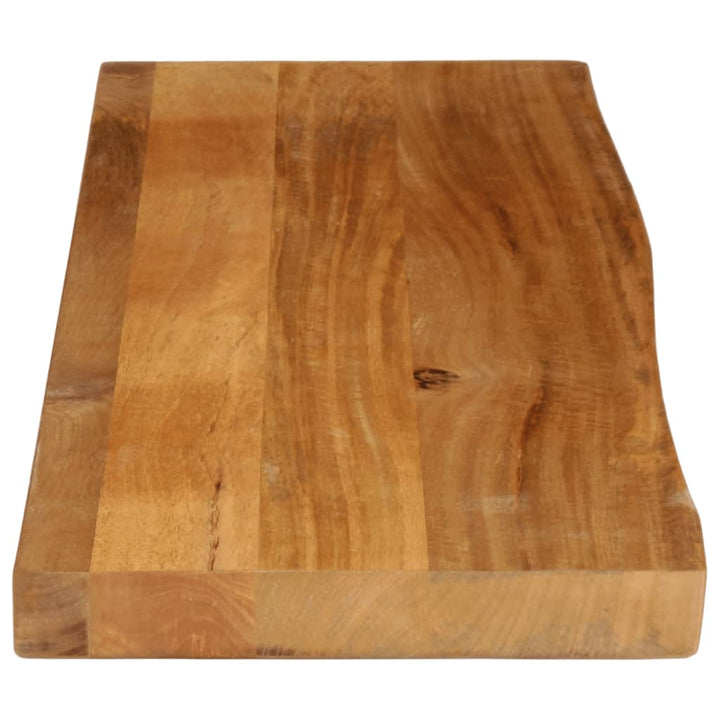 Blat De Masă Contur Organic 100X40X3,8 Cm Lemn Masiv De Mango