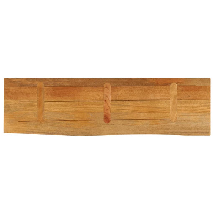 Blat De Masă Contur Organic 110X40X3,8 Cm Lemn Masiv De Mango