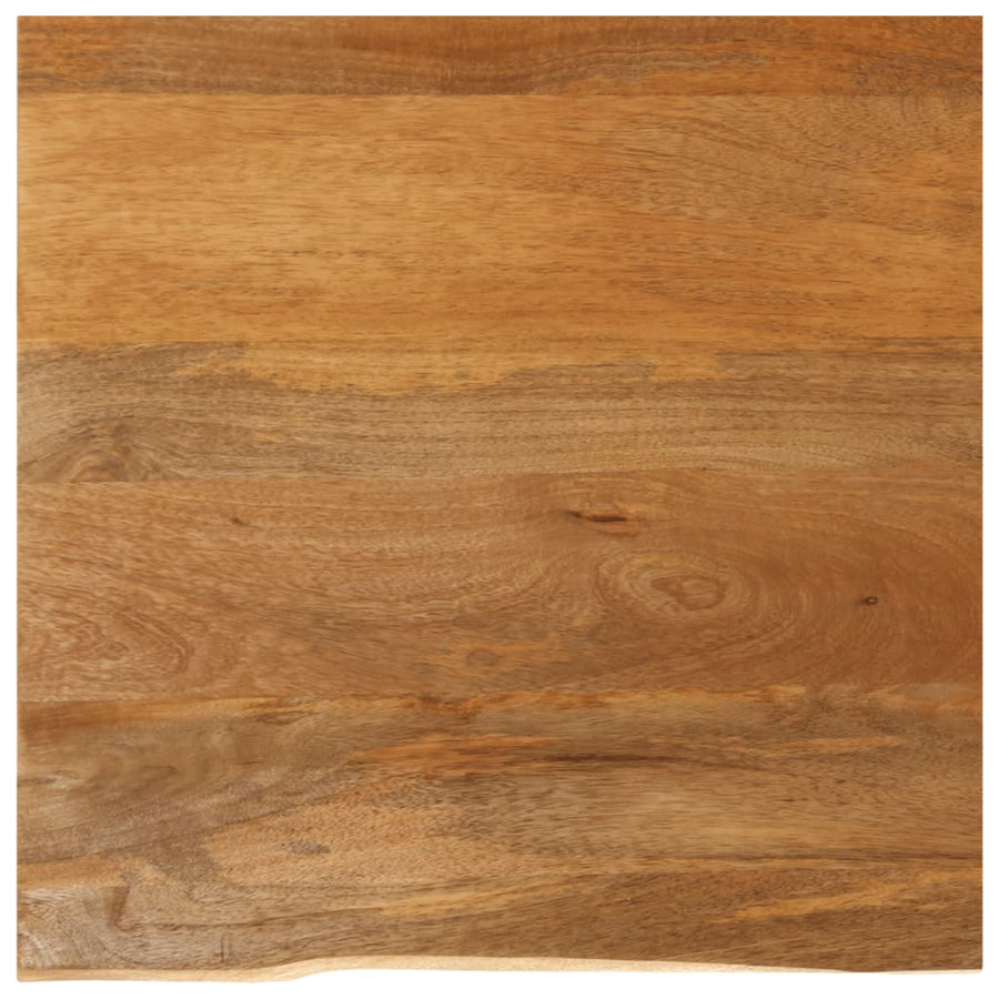 Blat De Masă Contur Organic 60X60X3,8 Cm Lemn Masiv De Mango