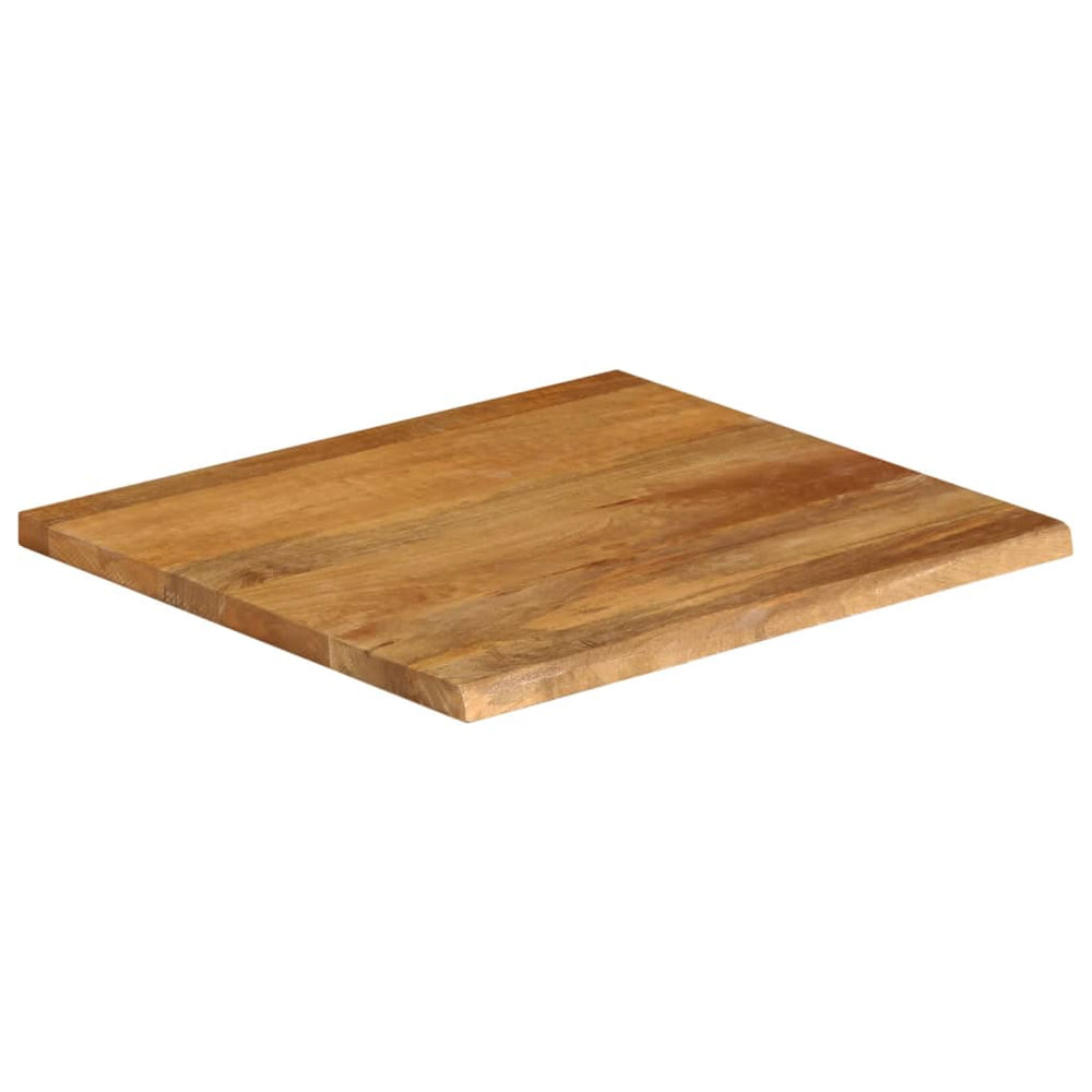 Blat De Masă Contur Organic 60X60X3,8 Cm Lemn Masiv De Mango