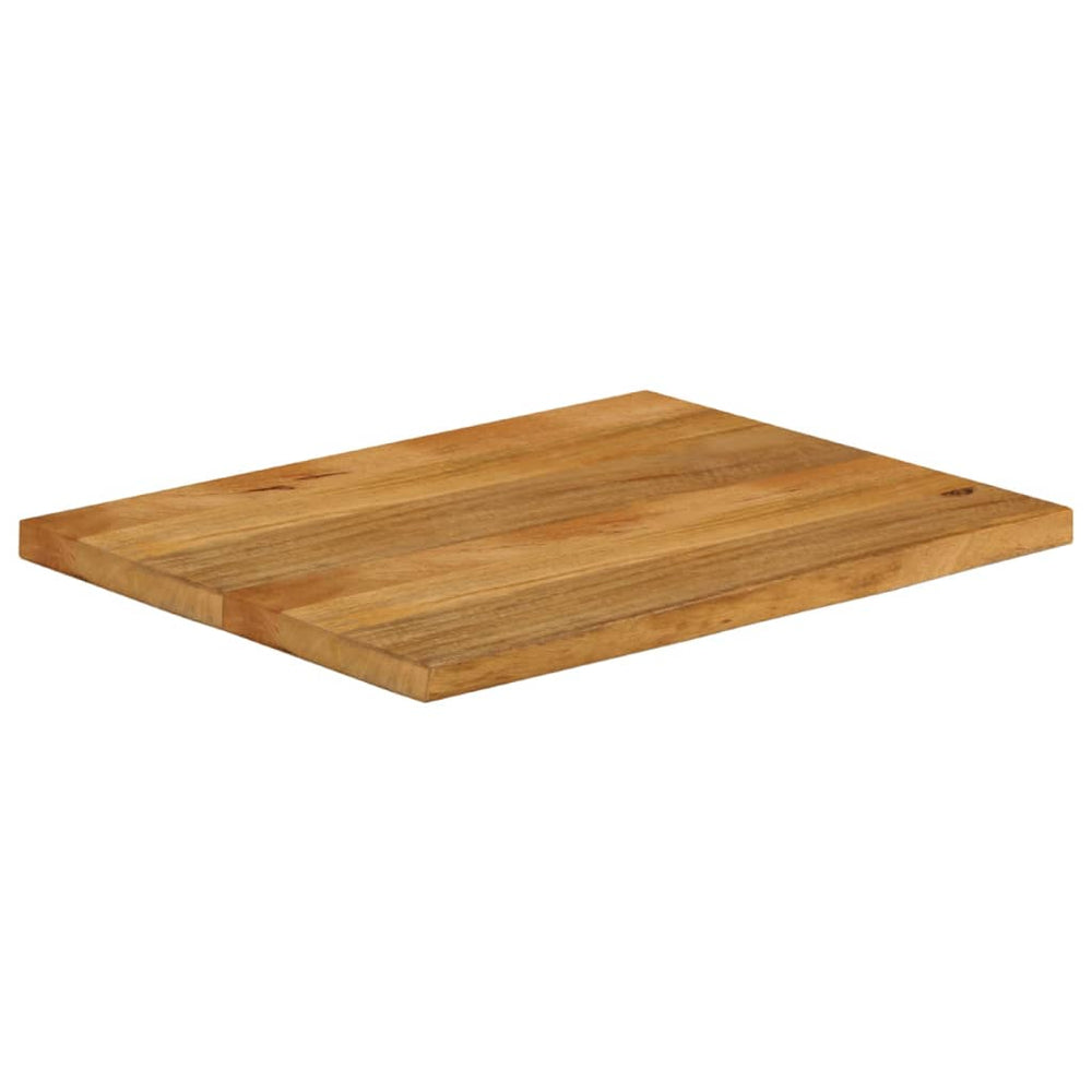 Blat De Masă Contur Organic 80X60X3,8 Cm Lemn Masiv De Mango