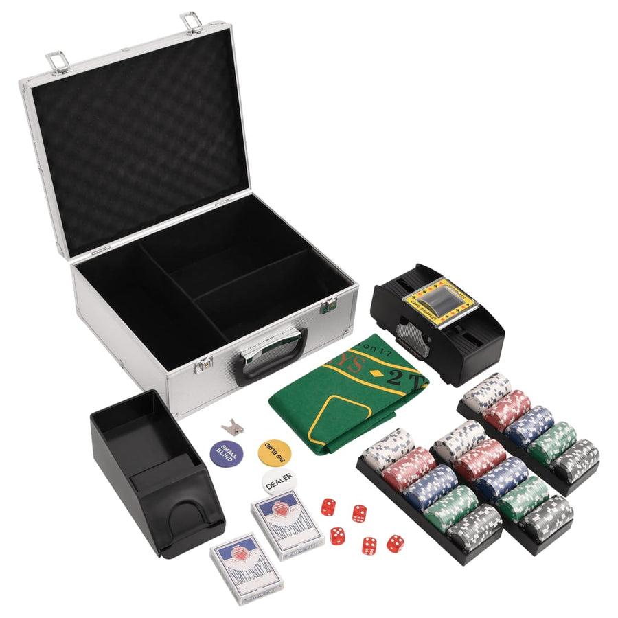 Set De Jetoane De Poker 300 Buc. 11,5 G