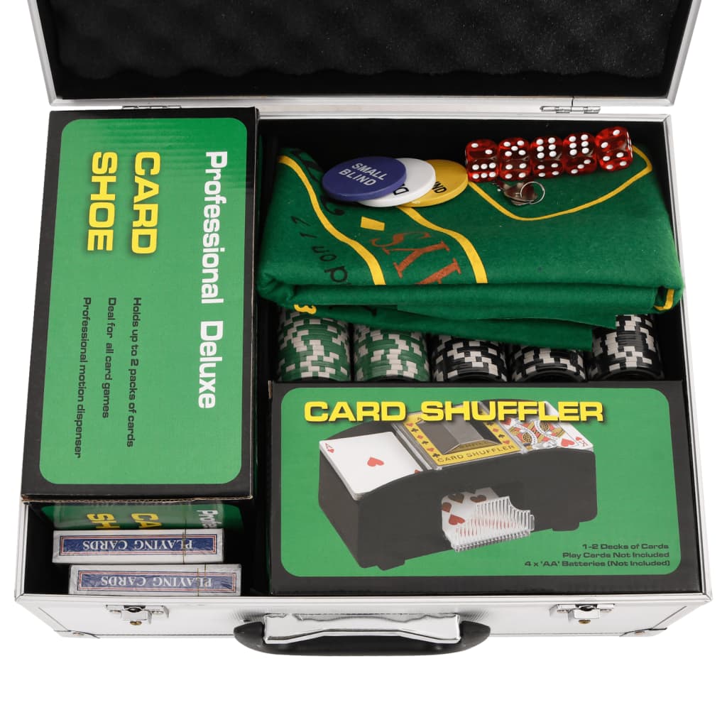 Set De Jetoane De Poker 300 Buc. 11,5 G