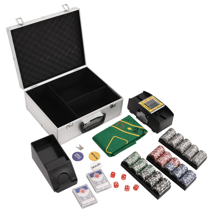 Set De Jetoane De Poker 300 Buc. 11,5 G