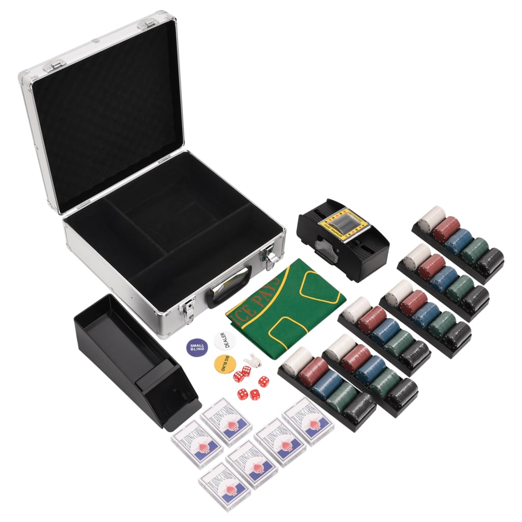 Set De Jetoane De Poker 300 Buc. 11,5 G