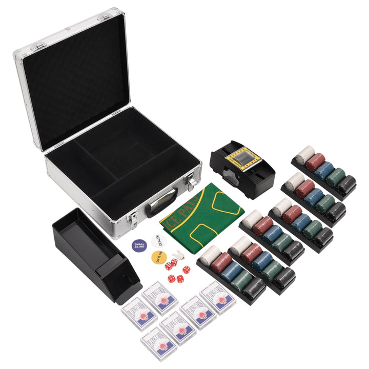 Set De Jetoane De Poker 300 Buc. 11,5 G