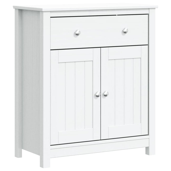 Dulap De Baie Berg, , 69,5X34X80 Cm, Lemn Masiv De Pin