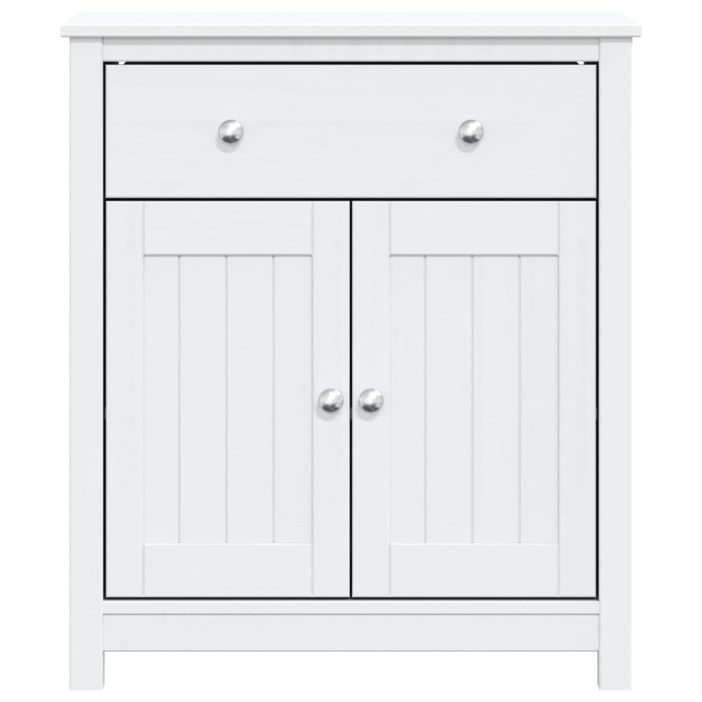 Dulap De Baie Berg, , 69,5X34X80 Cm, Lemn Masiv De Pin