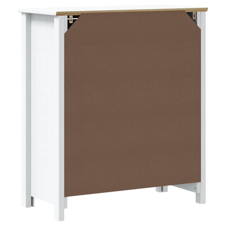 Dulap De Baie Berg, , 69,5X34X80 Cm, Lemn Masiv De Pin