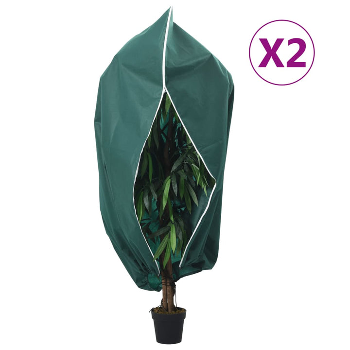 Protecție De Fleece Plante Cu Fermoar 10 Buc 70 G/M² 3,93X3,5 M