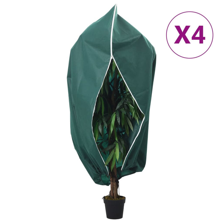 Protecție De Fleece Plante Cu Fermoar 10 Buc 70 G/M² 3,93X3,5 M