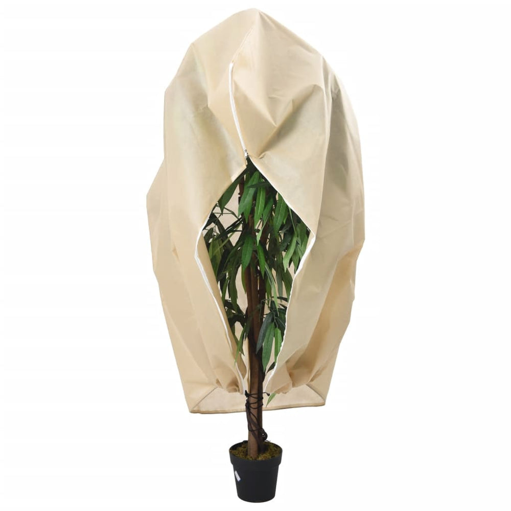 Protecție De Fleece Plante Cu Fermoar 10 Buc 70 G/M² 3,93X3,5 M