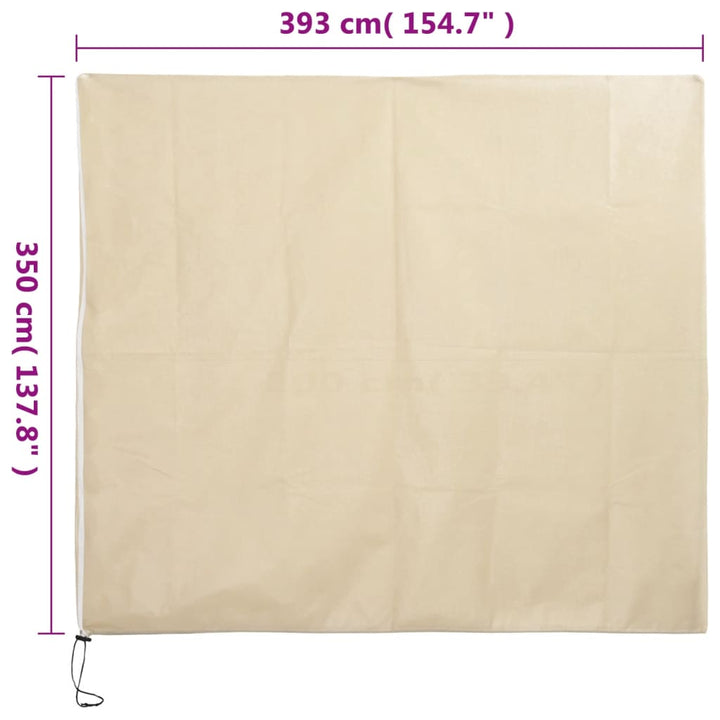 Protecție De Fleece Plante Cu Fermoar 10 Buc 70 G/M² 3,93X3,5 M