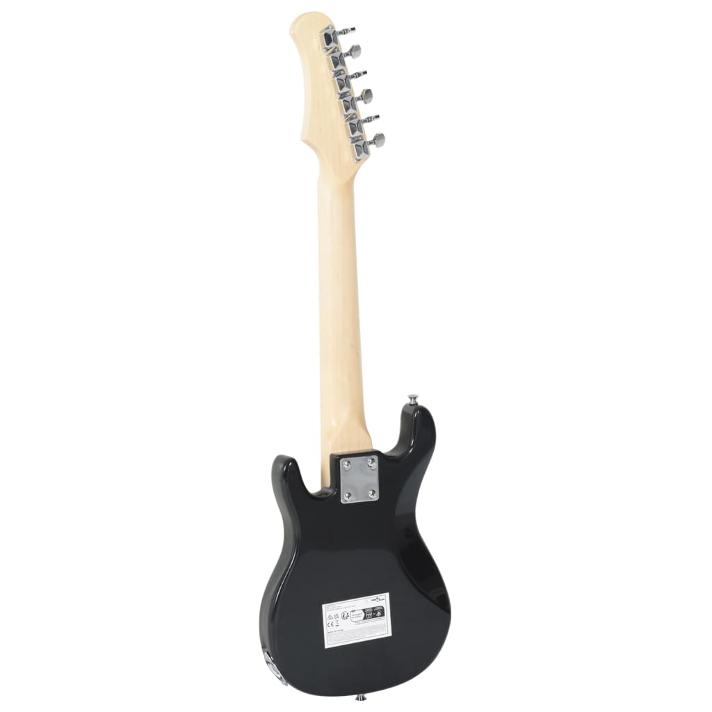 Chitara Electrică Pentru Copii, Cu Husă, Maro/Alb, 3/4 30&quot;