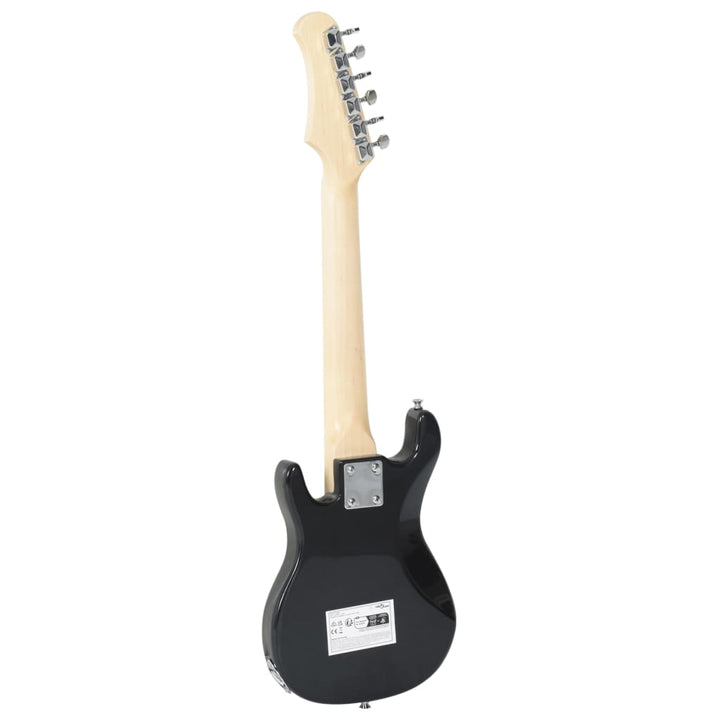 Chitara Electrică Pentru Copii, Cu Husă, Maro/Alb, 3/4 30&quot;
