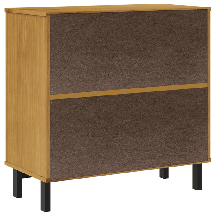 Dulap Cu Sertar „Flam”, 80X40X80 Cm, Lemn Masiv De Pin