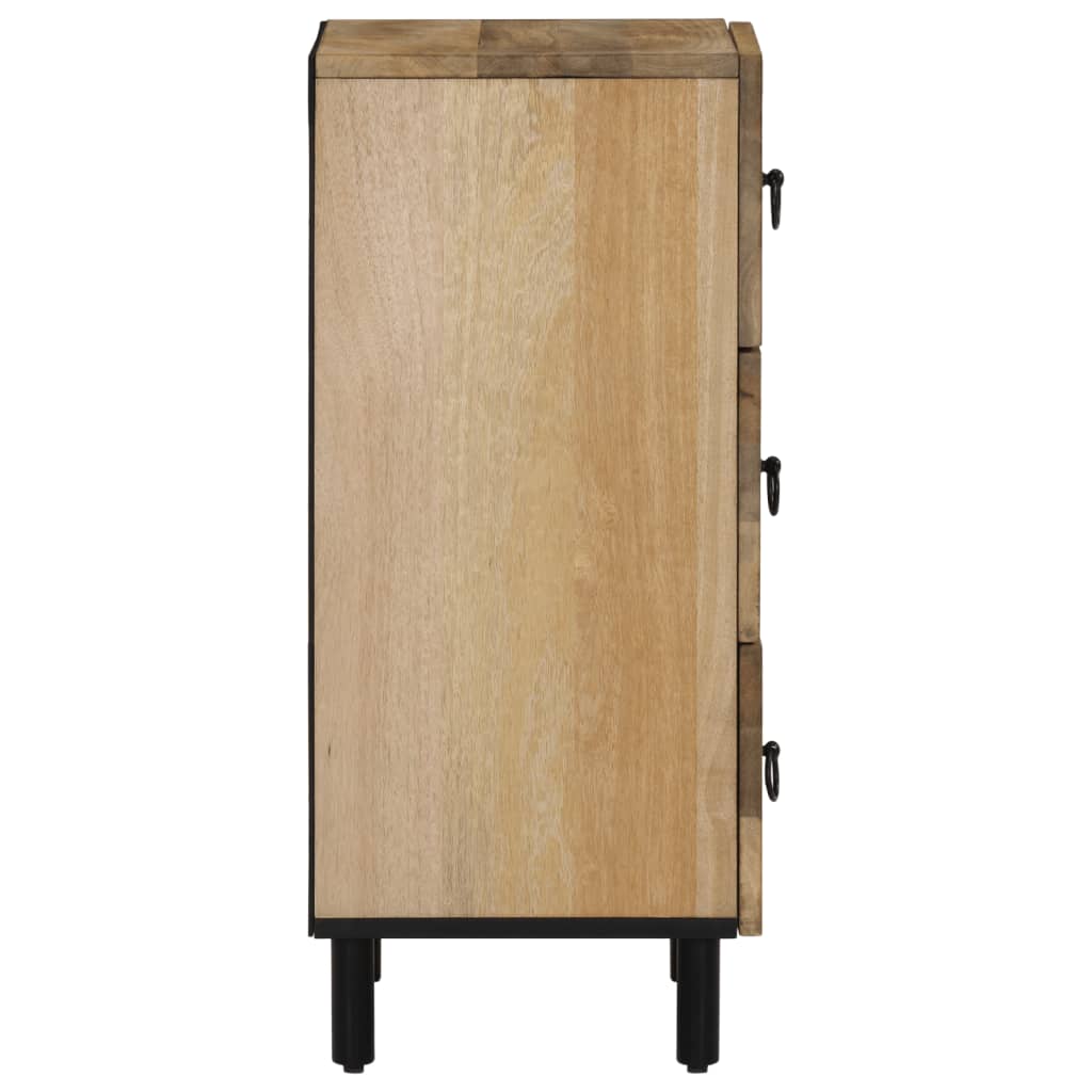 Dulap Lateral, 40X33X75 Cm, Lemn Masiv De Mango