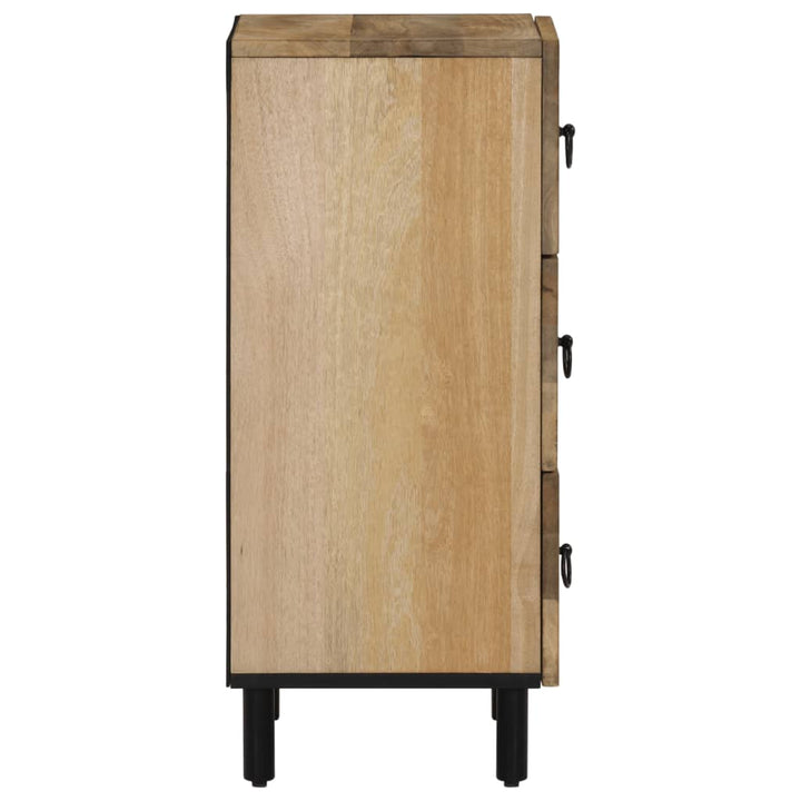 Dulap Lateral, 40X33X75 Cm, Lemn Masiv De Mango