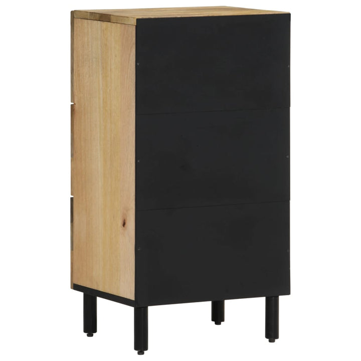Dulap Lateral, 40X33X75 Cm, Lemn Masiv De Mango