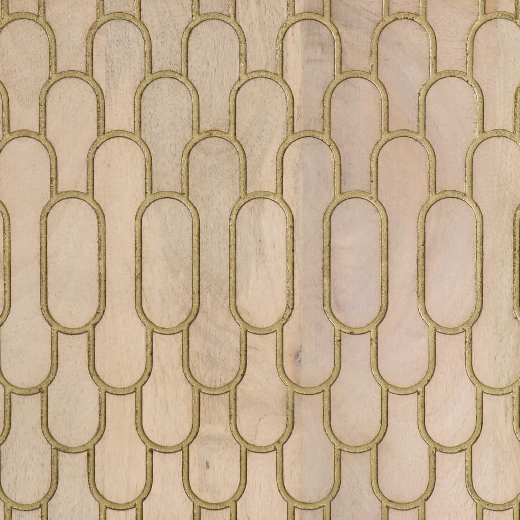 Dulap De Perete De Baie, 38X33X48 Cm, Lemn Masiv De Mango