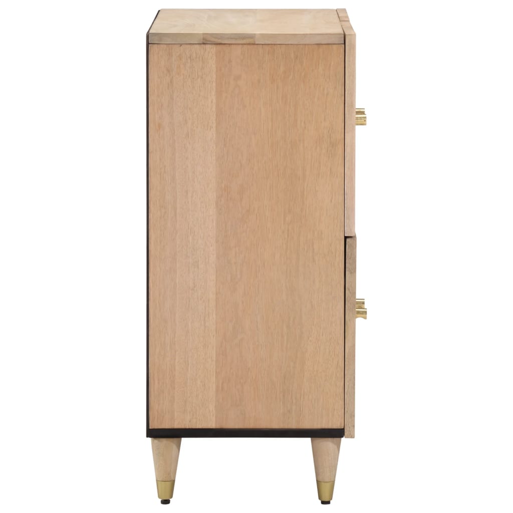 Dulap Lateral, 60X33X75 Cm, Lemn Masiv De Mango