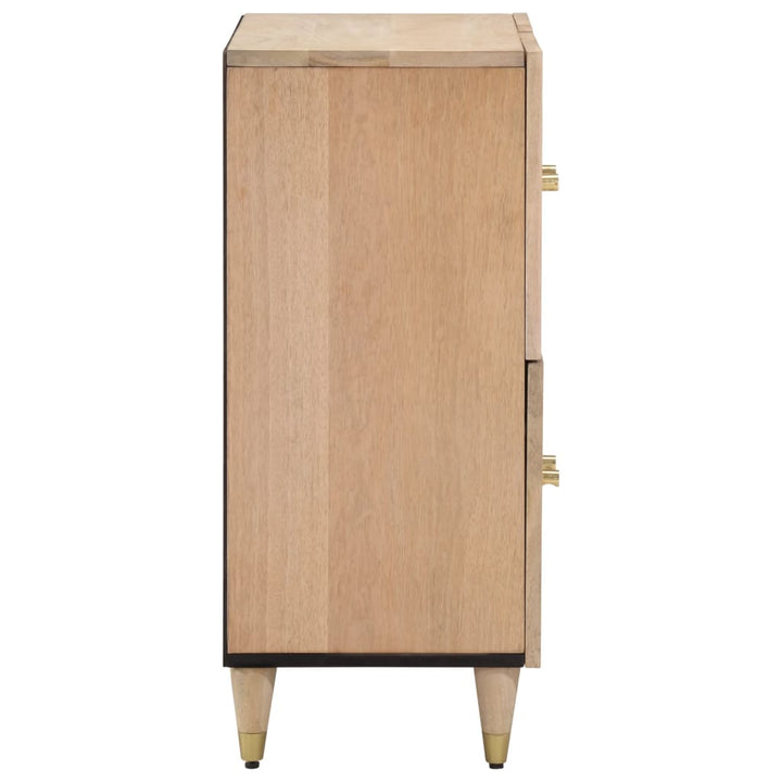Dulap Lateral, 60X33X75 Cm, Lemn Masiv De Mango