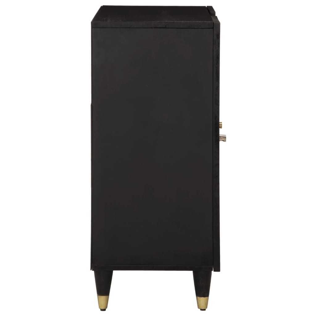 Dulap Lateral, 90X33X75 Cm, Lemn Masiv De Mango