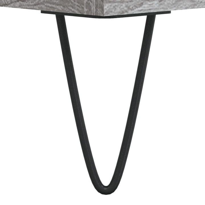 Comodă Tv, Gri Sonoma, 160X35X55 Cm, Lemn Prelucrat