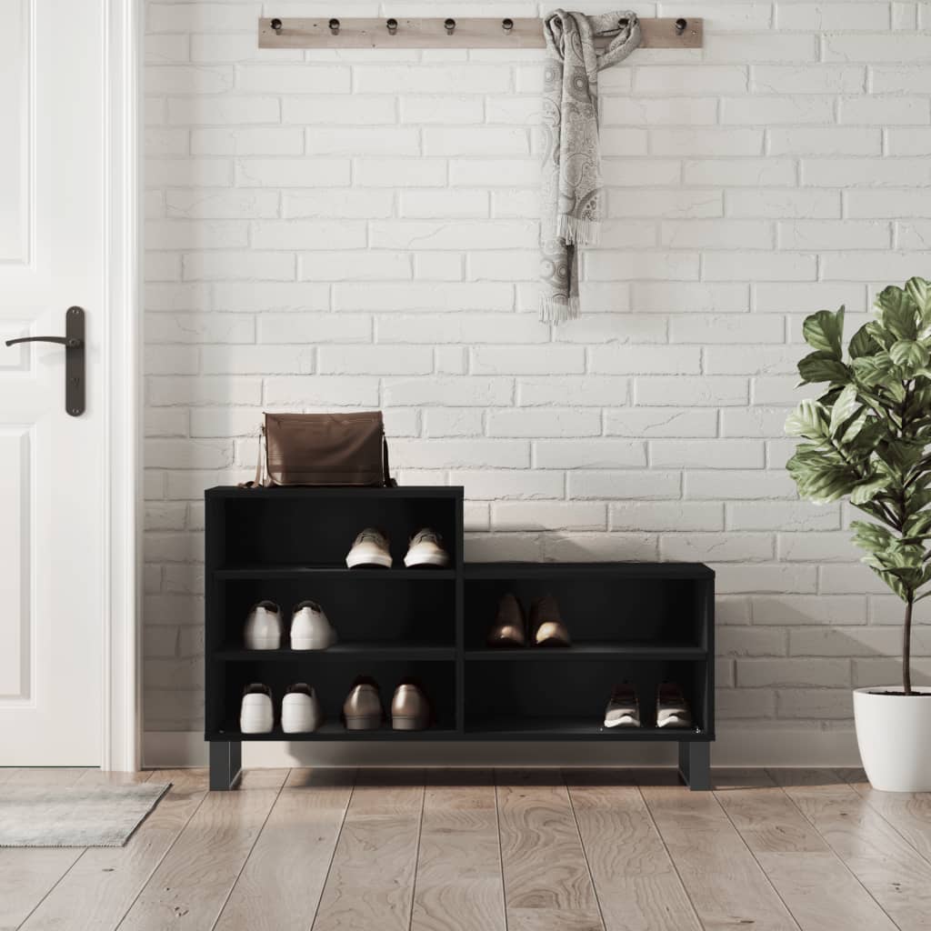 Pantofar, Alb Extralucios, 102X36X60 Cm, Lemn Compozit