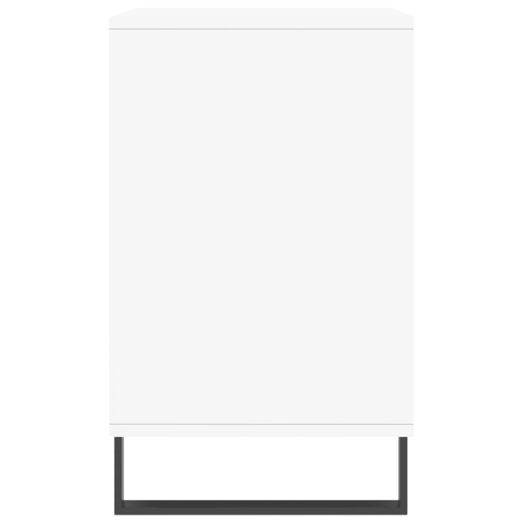 Pantofar, Alb Extralucios, 102X36X60 Cm, Lemn Compozit