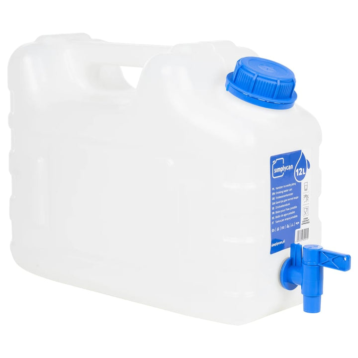 Recipient De Apă Cu Robinet Și Dozator De Săpun, , Plastic