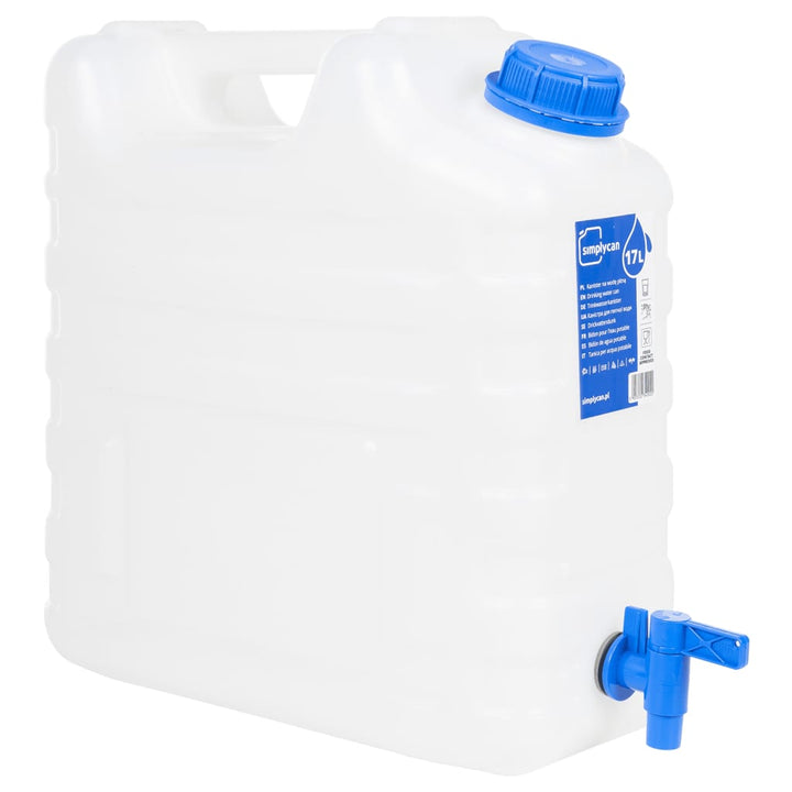 Recipient De Apă Cu Robinet Și Dozator De Săpun, , Plastic
