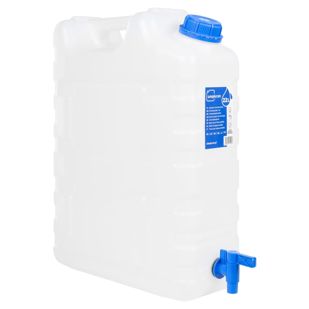 Recipient De Apă Cu Robinet Și Dozator De Săpun, , Plastic
