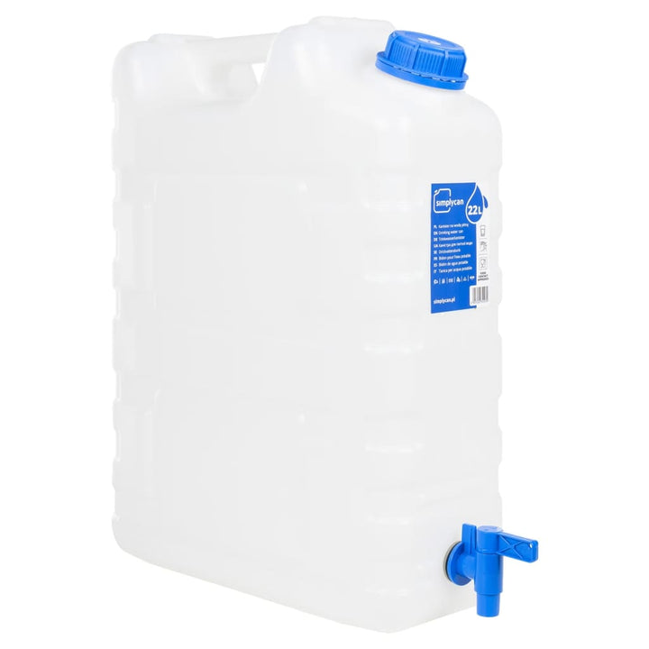 Recipient De Apă Cu Robinet Și Dozator De Săpun, , Plastic