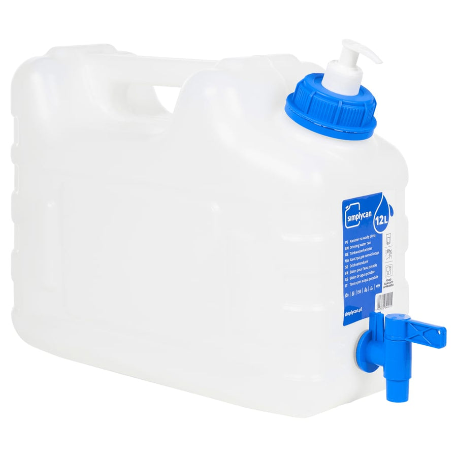 Recipient De Apă Cu Robinet Și Dozator De Săpun, , Plastic