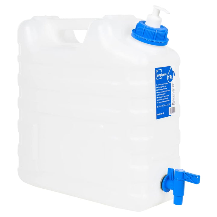 Recipient De Apă Cu Robinet Și Dozator De Săpun, , Plastic