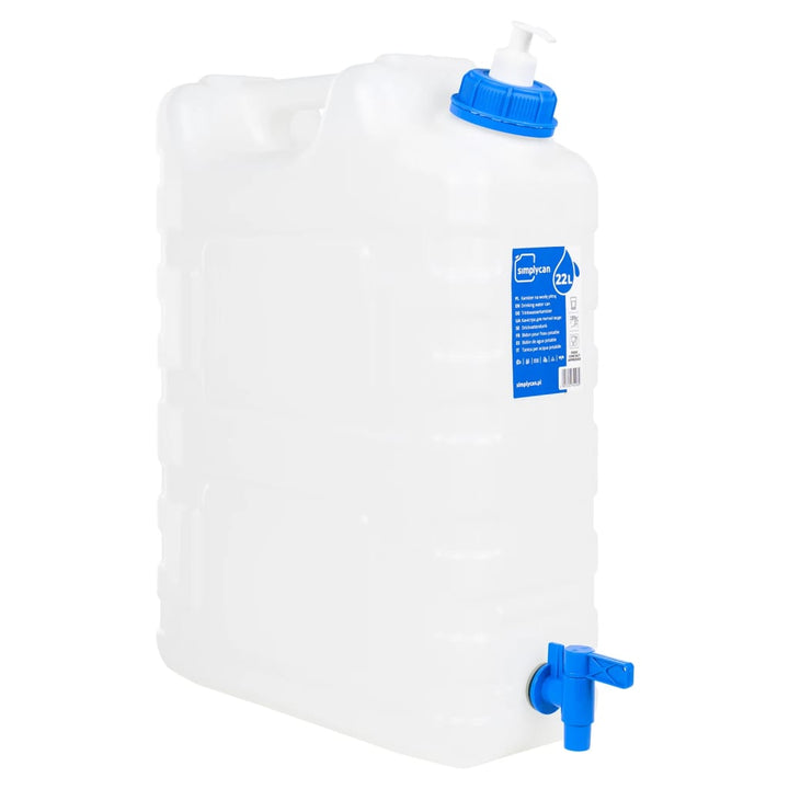 Recipient De Apă Cu Robinet Și Dozator De Săpun, , Plastic