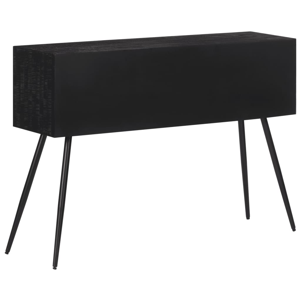 Masă Consolă Cu Sertare, 116X30X76 Cm, Lemn Masiv Tec Reciclat