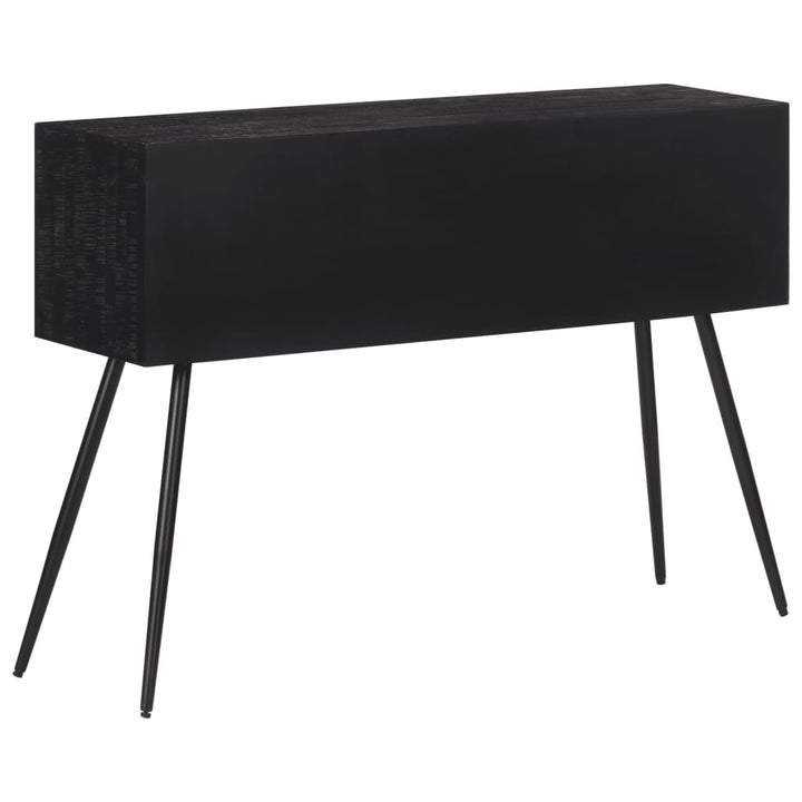 Masă Consolă Cu Sertare, 116X30X76 Cm, Lemn Masiv Tec Reciclat