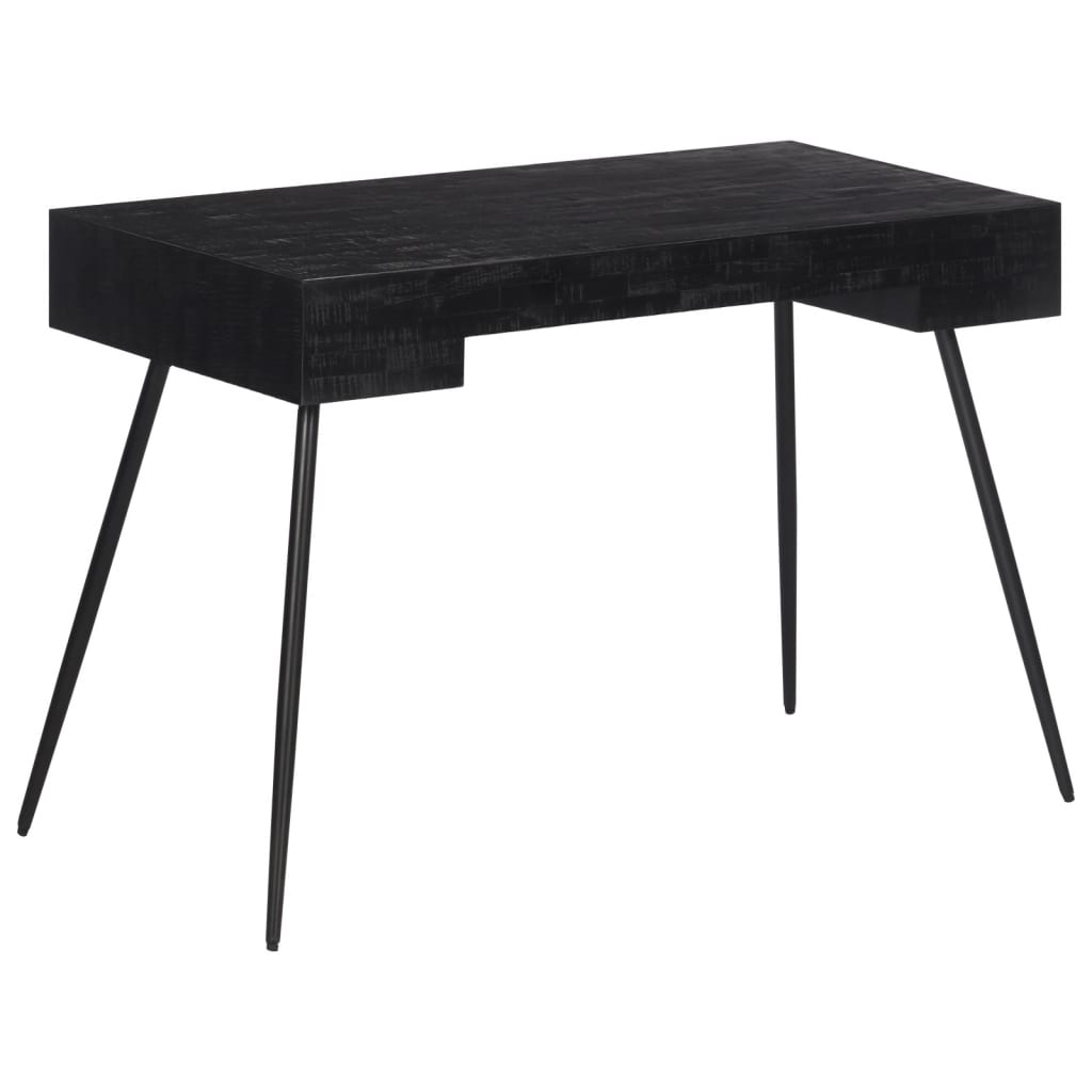 Birou, 117X56,5X75 Cm, Lemn Masiv De Tec Reciclat