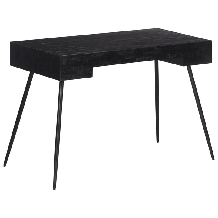 Birou, 117X56,5X75 Cm, Lemn Masiv De Tec Reciclat