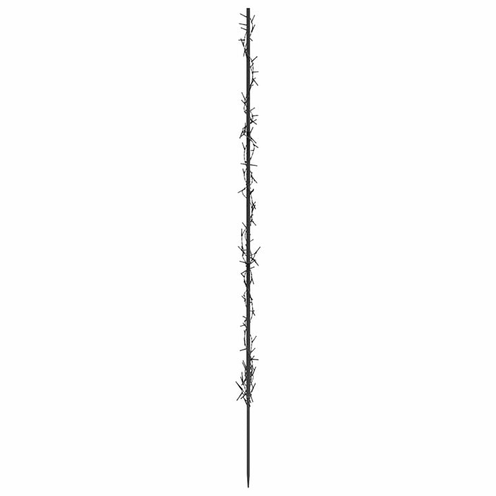 Decorațiune Brad Cu Lumini De Crăciun Cu Țăruși, 115 Led, 90 Cm Negru