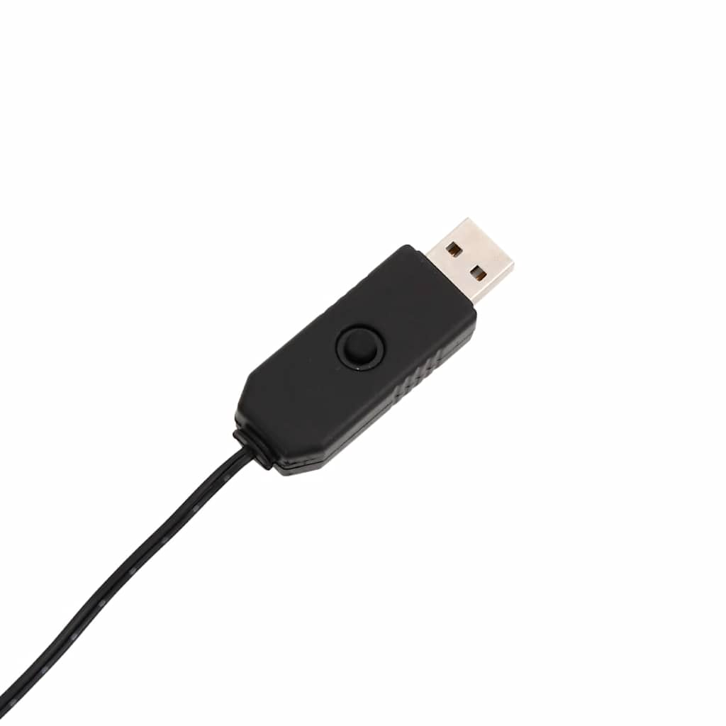 Decorațiune Brad Cu Lumini De Crăciun Cu Țăruși, 115 Led, 90 Cm Negru