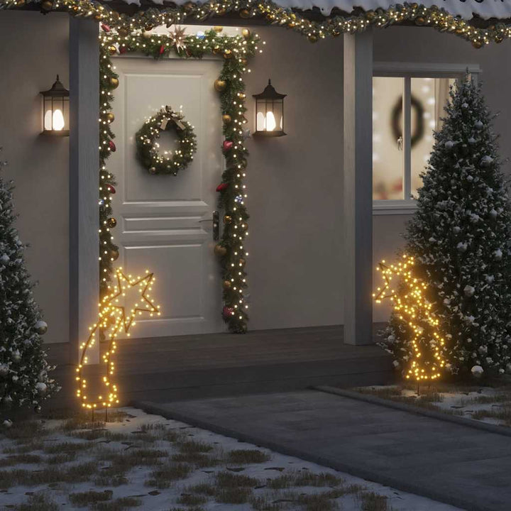 Decorațiune Meteorit Cu Lumini De Crăciun/Țăruși 115 Led